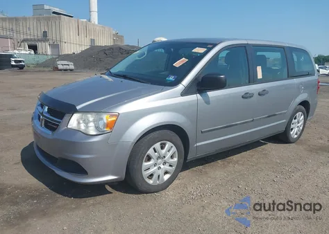 2014 Dodge Grand Caravan American Value Pkg z USA, uszkodzony, nr VIN 2C4RDGBG1ER168029